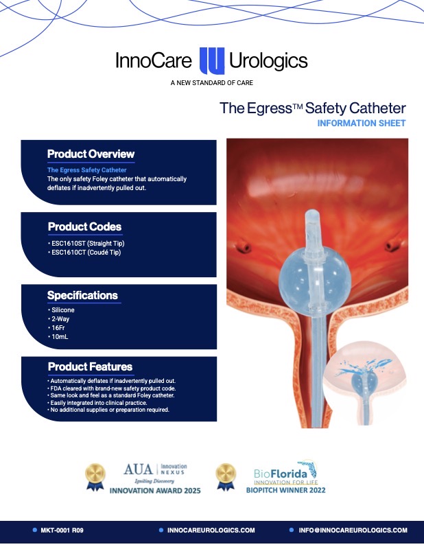 Egress Catheter Information Sheet
